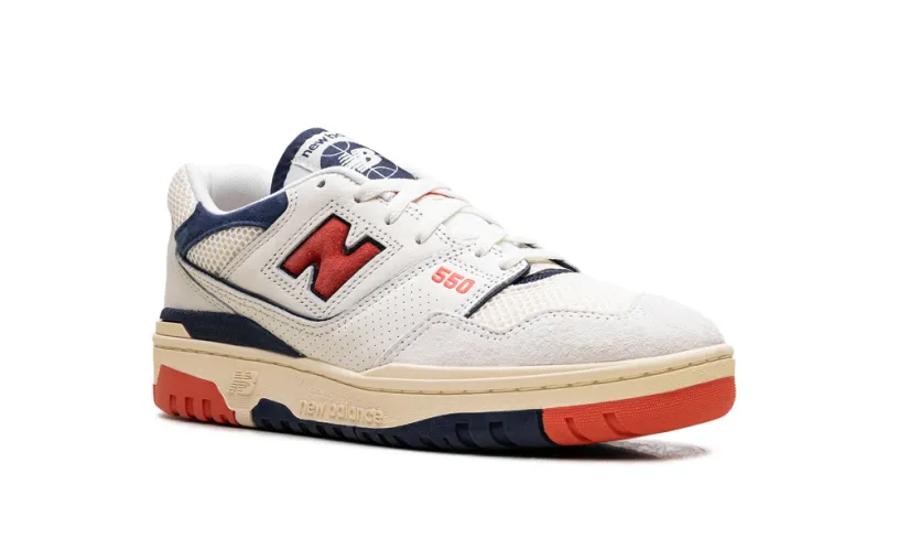 New Balance 550 550 'Sea Salt Pack Blast Red'